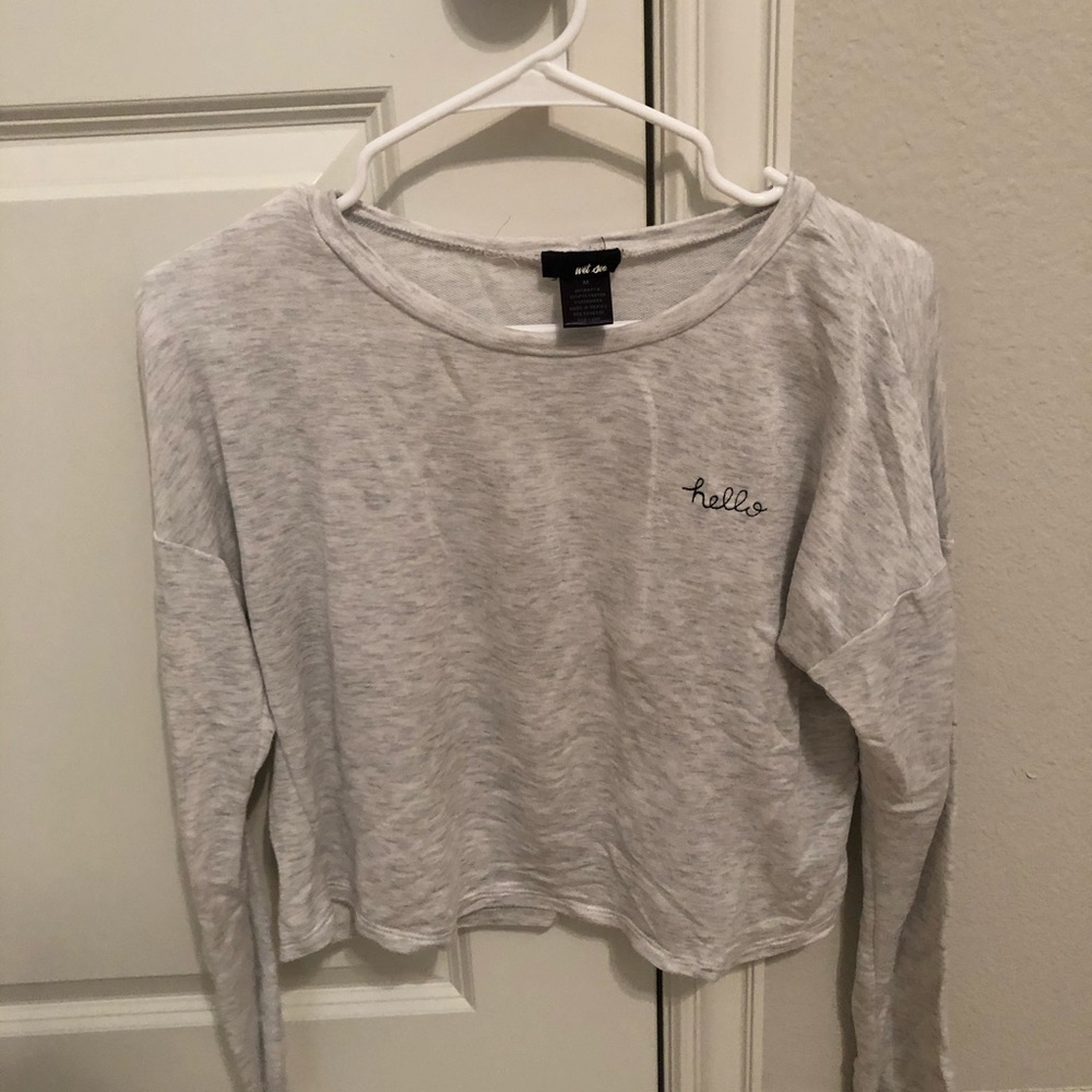 Wet seal long sleeve